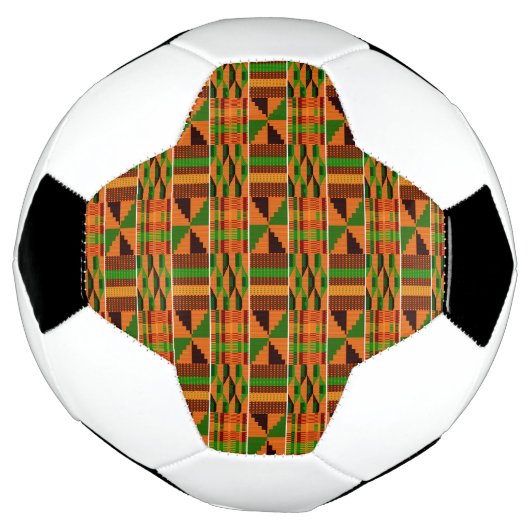 Unique Africain Orange Classic Kente (Tourné)