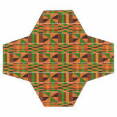 Unique Africain Orange Classic Kente (Plat)