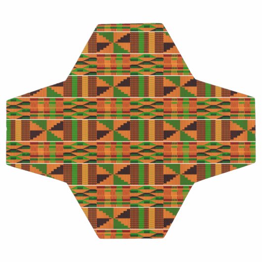 Unique Africain Orange Classic Kente (Plat)
