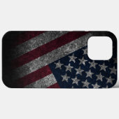 Unique American Flag iPhone 13 Pro Max Coque (Verso (horizontal))