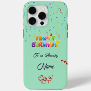 Unique Anniversaire iPhone 15 Pro Max Coque