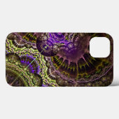 Unique Art Abstrait iPhone X Coque 3 (Verso (horizontal))