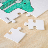 Unique Art Puzzle - 3 Dachshund Color Study (Côté)