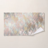 unique, beau, coloré, motif peint un gre (Serviette à main)