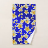 unique, beau, coloré, motif peint un gre (Serviette à main)