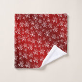 unique, beau, coloré, motif peint un gre (Gant de toilette)