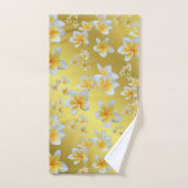 unique, beau, coloré, motif peint un gre (Serviette à main)