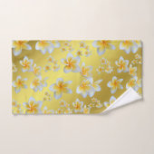 unique, beau, coloré, motif peint un gre (Serviette à main)