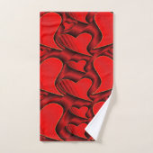 unique, beau, coloré, motif peint un gre (Serviette à main)