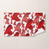 unique, beau, coloré, motif peint un gre (Serviette à main)