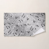 unique, beau, coloré, motif peint un gre (Serviette à main)