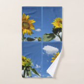 unique, beau, coloré, motif peint un gre (Serviette à main)