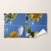 unique, beau, coloré, motif peint un gre (Serviette à main)