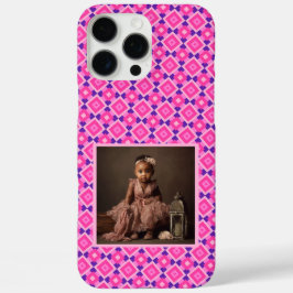 Unique Best Friend Gifts Square Pattern  iPhone 16 Pro Max Hoesje