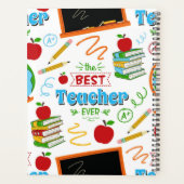 Unique Best Teacher Planner Journal (Achterkant)