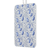 Unique Blue Toile Cocoa Chic Botanical Pattern Luchtverfrisser (Links)