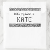 Unique Bonjour mon nom est - nom étiquettes autoco (Sac)