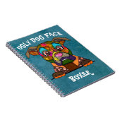 Unique Boxer laide Carnet visage chien (Côté Droit)