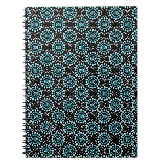 Unique Carnet Whimsical Dot Art (Devant)