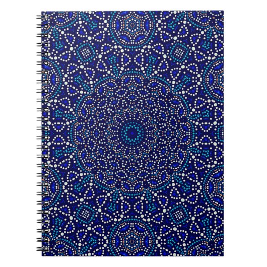 Unique Carnet Whimsical Dot Art (Devant)