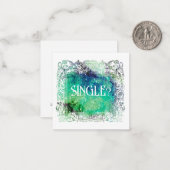 *~* UNIQUE ? Carte de note plat AP63 Relation (Devant/Arrière en situation)