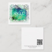 *~* UNIQUE ? Carte de note plat AP63 Relation (Devant / Derrière)