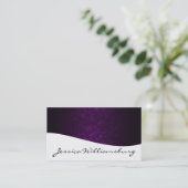 Unique Cartes de visite professionnels modernes vi (Debout devant)