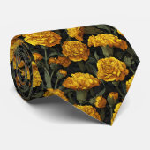 Unique Christmas Gift For Dad Carnation Flower Stropdas (Opgerold)