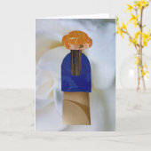 Unique Collage Earth Mama Belle Blank Card Kaart (Gele Bloem)