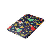 Unique Colorful Festive Pattern Art Badmat (Gekanteld)