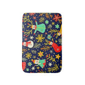 Unique Colorful Festive Pattern Art Badmat (Voorkant Verticaal)