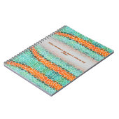 Unique Colorful Triangle Pattern & Quotes Notitieboek (Linkerzijde)