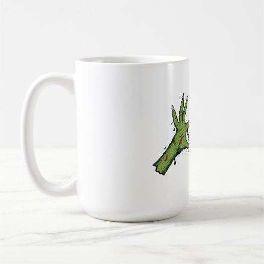 "Unique & Cool Crazy Mug Design : Abstrait vif (Gauche)