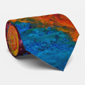 Unique Cravate colorée pour hommes (Roulé)