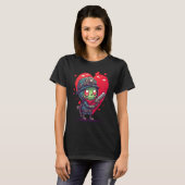 Unique Cute Zombie Valentines Day T-shirt (Voorkant volledig)