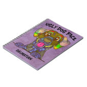 Unique Dalmatien laide Carnet visage chien (Côté gauche)