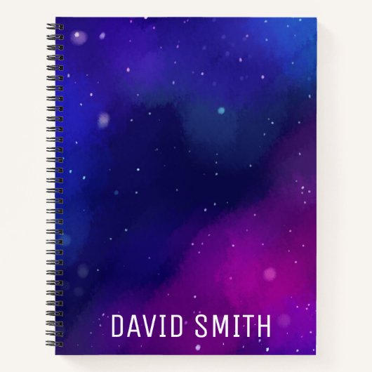 Unique Dream Space Carnet Galaxy (Devant)