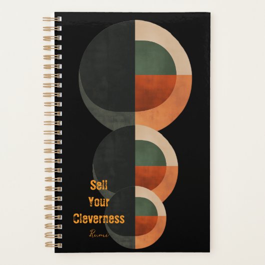  Unique elegant Boho custom planner (Voorkant)