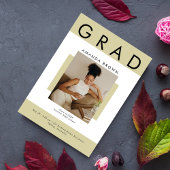 Unique Elegant Magazine GRAD Faire-part 2025