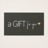 Unique Elegant Oil Black Golden Heart Icon (Devant)