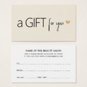 Unique Elégant Pale Pastel Coeur d'Or (Devant & derrière)