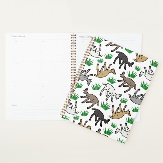 Unique Fainting Goats Planner Journal (Display)