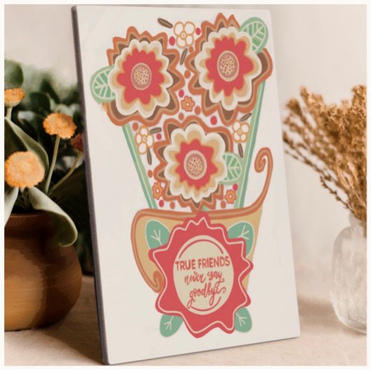 Unique FloralDesign Style Fotoplaat