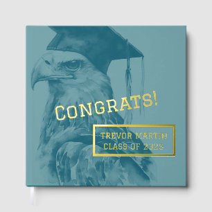 Unique Foil Graduation Party Guest Book