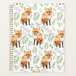 Unique Fox Planner Journal