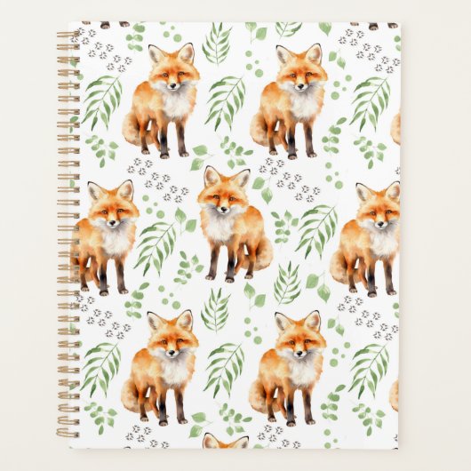 Unique Fox Planner Journal (Voorkant)