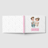 Unique Funny Quirky Couple Mariage Livre d'invité (Complet)