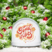 Unique Good Vibes Collectible Snow Globe (Noël)