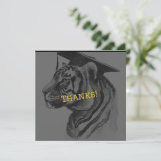 Unique Graduation Personalized Thank You Card Bedankkaart
