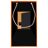 Unique Halloween Black Cat Klein Cadeauzakje (Achterkant)